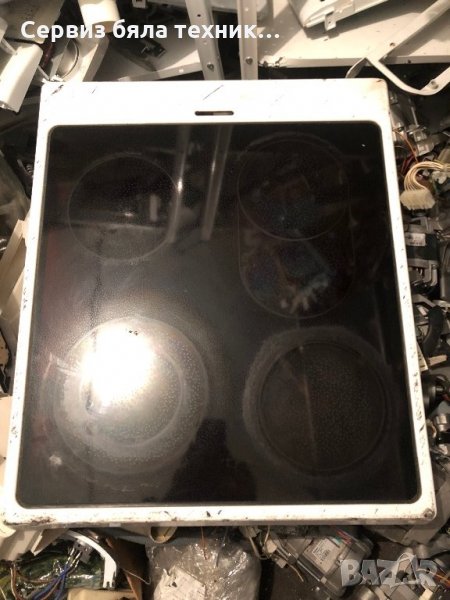 Продавам керамичен плот с котлоните за готварска печка Gorenje (Горене), снимка 1