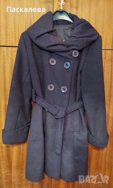 Дамско палто цвят графит, снимка 1