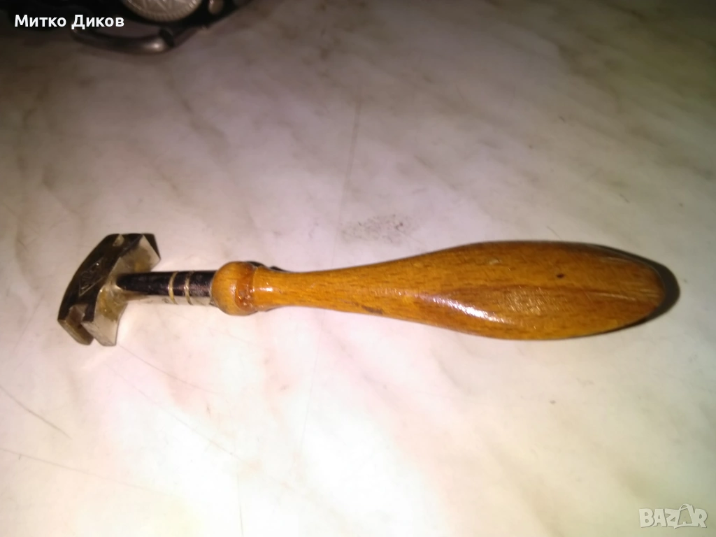 Елмаз от соца с естествен диамант на ТПК Хемус София, снимка 1