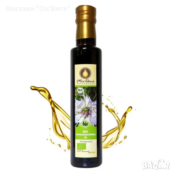 Египетско био масло от черен кимион 750 мл., снимка 1