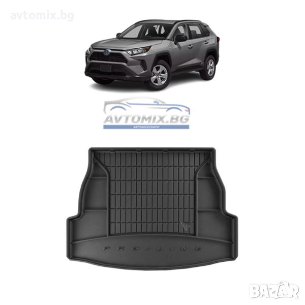 Гумена стелкa за багажник за Toyota RAV 4 след 2019 г., ProLine 3D, снимка 1