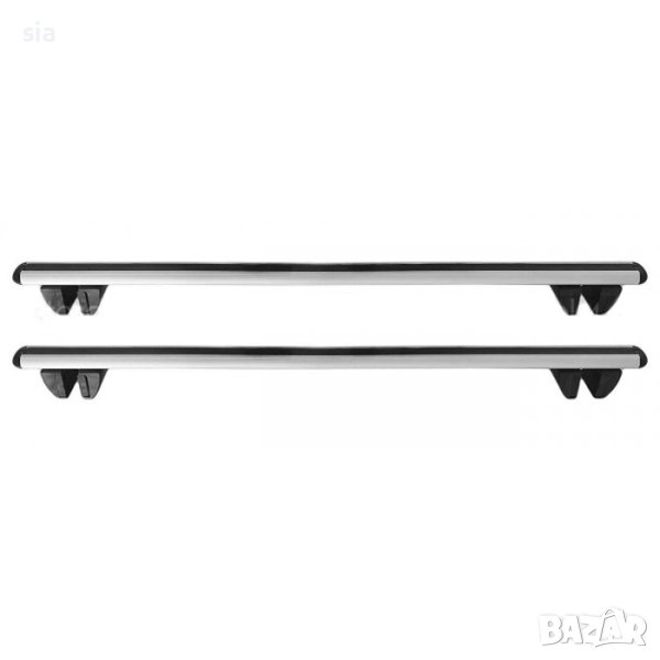 Напречни греди, 97см., алуминиеви, 2бр, до 60кг., снимка 1