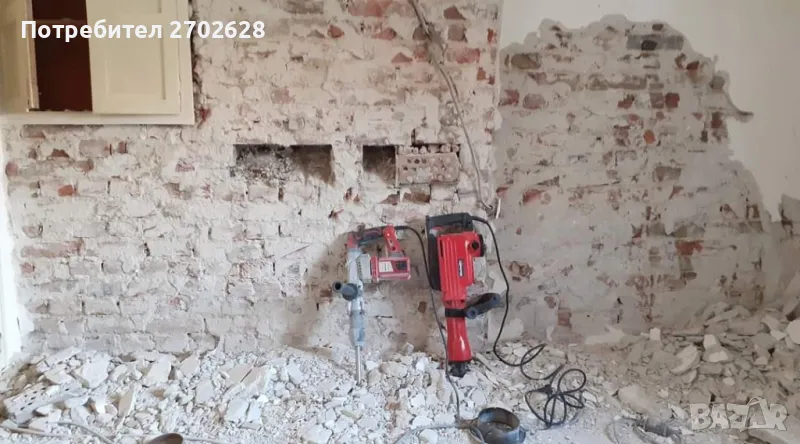 Кърти Чисти Извозва Бетон Фаянс Теракота Замаска Мазилка Бани Демонтаж Прозорци Паркет кърджали, снимка 1