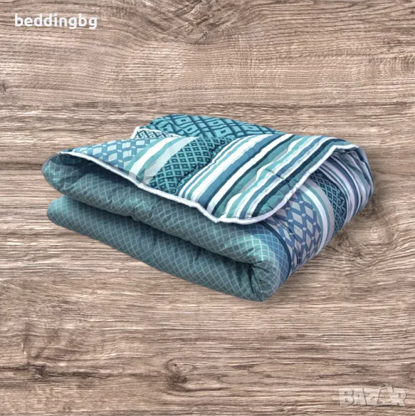 #Прошита #зимна #Олекотена #завивка микрофибър , снимка 1