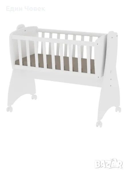 Бебешко легло-люлка Lorelli - First Dream, бяло, снимка 1