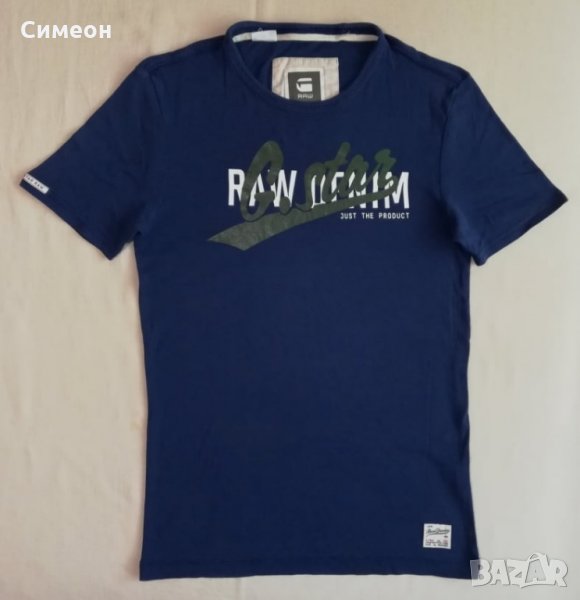 G-STAR RAW оригинална тениска S памучна фланелка, снимка 1