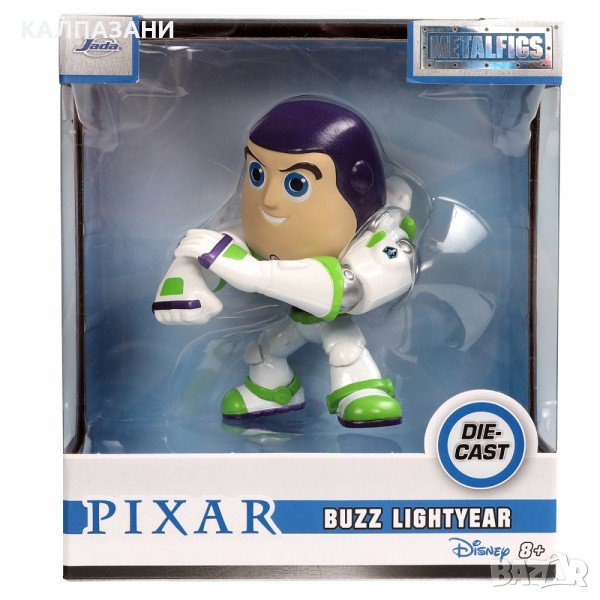 Toy Story Buzz Lightyear 4" Metal Figure, снимка 1