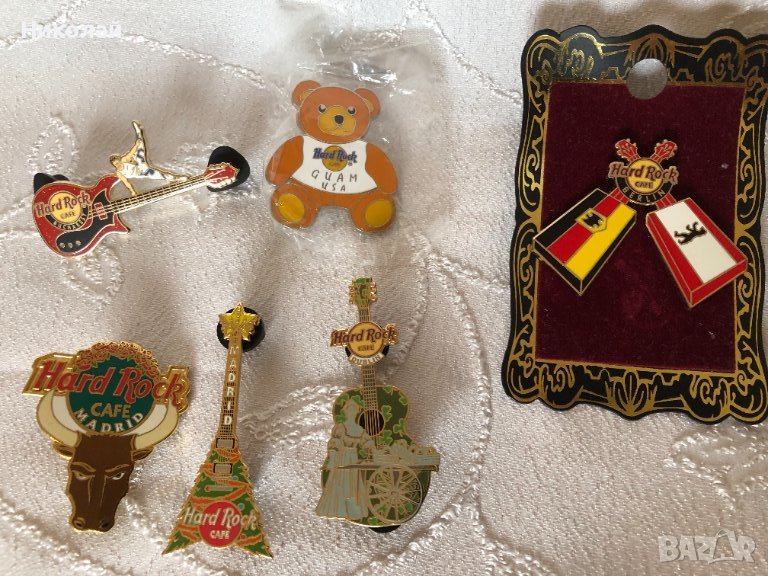 Уникална колекция значки Hard Rock Café /HRC Pin collection 1999-2010, снимка 1