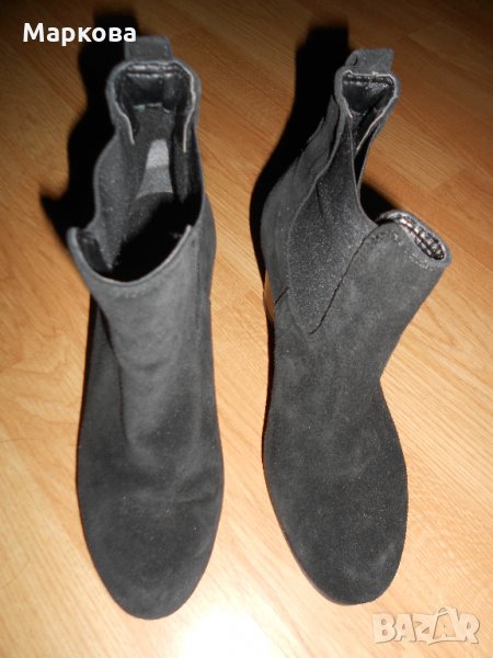 Дамски черни боти, снимка 1