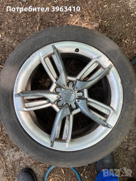 Джанти с гуми за ауди олроуд 245/45/18, снимка 1