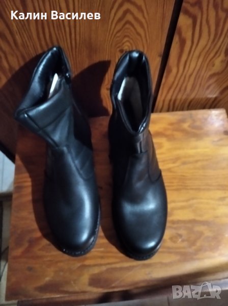 Мъжки боти от естествена кожа, снимка 1