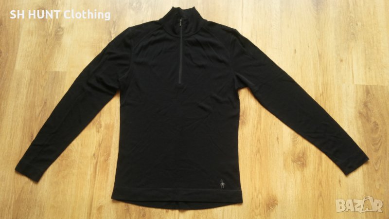 Smartwool Zip Thermo 100% Merino Wool размер M термо блуза 100% Мерино вълна - 476, снимка 1