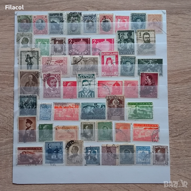 Княжество и Царство България Лот 50 броя пощенски марки, снимка 1