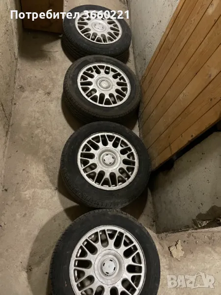 джанти с летни гуми 15 BBS VW, снимка 1
