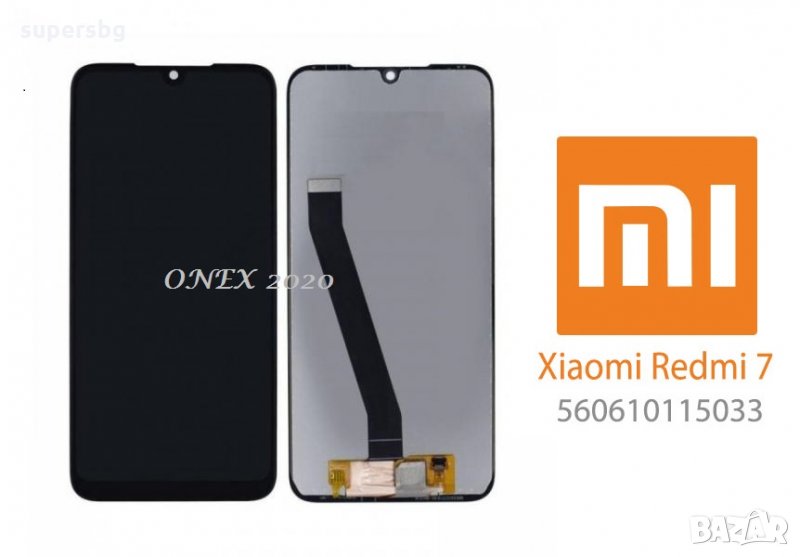 Нов 100% Оригинален LCD Дисплей за Xiaomi Redmi 7 2019 Тъч скрийн Service pack, снимка 1