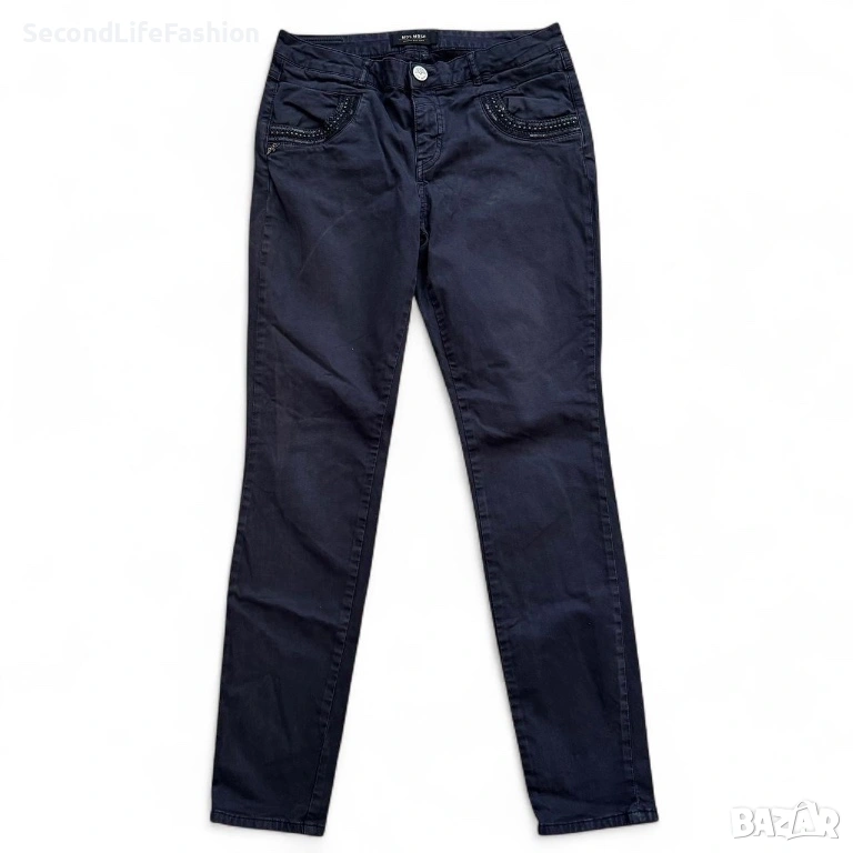 Дамски Панталон Mos Mosh Naomi Stitch Colour Glam, тъмносин, размер 30., снимка 1