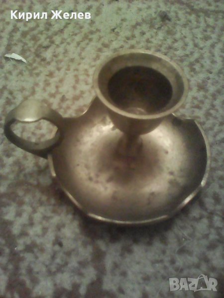 Бронзово свешниче 7934, снимка 1