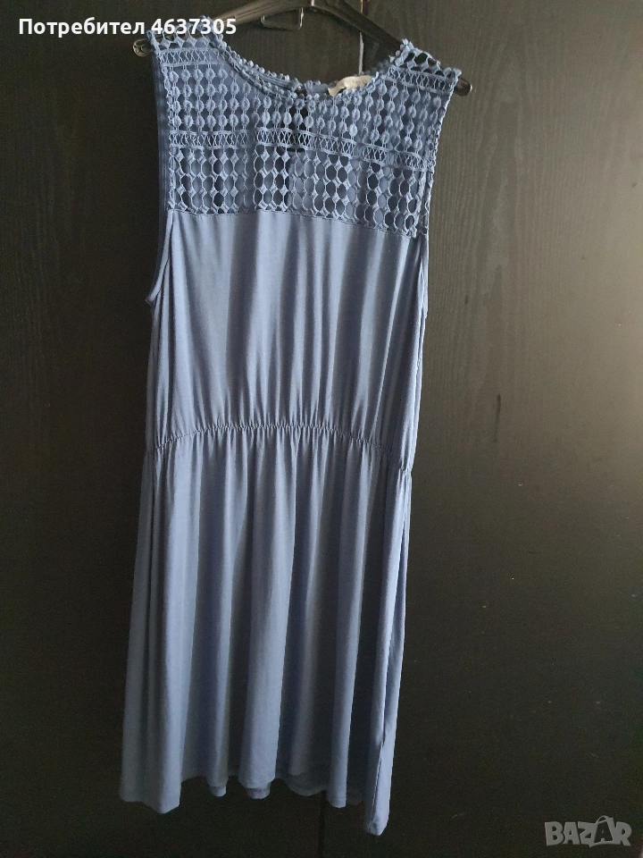 маркова охициална синя рокля, снимка 1