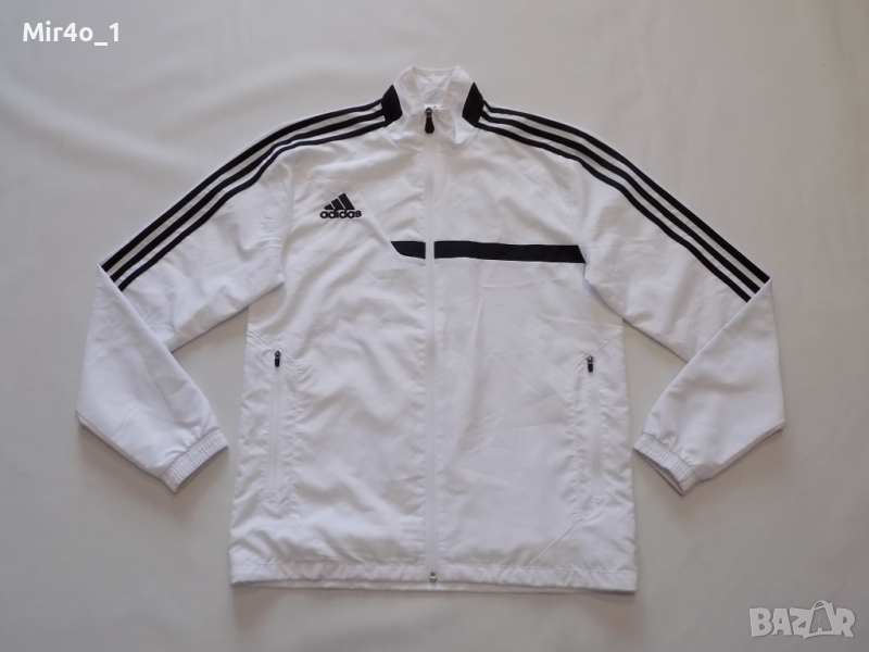 горнище adidas адидас суитчър худи ветровка яке мъжко спорт оригинал S, снимка 1