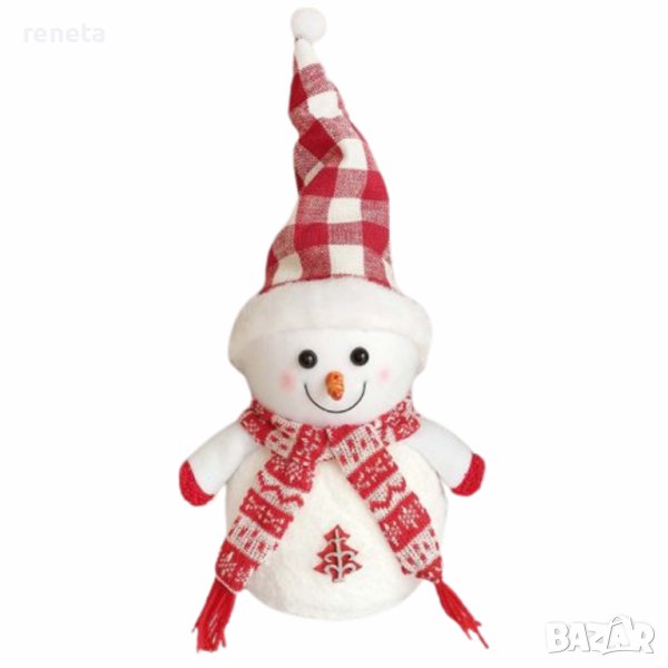 Фигурка Ahelos, Снежко, Коледна, 30 см, снимка 1