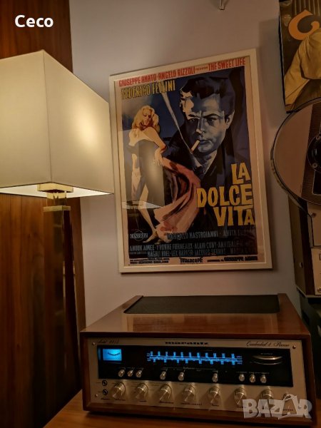 Постер с рамка classic Italian movie, Art, Cinema, La Dolche Vita, снимка 1