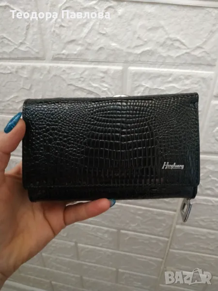 Дамско портмоне, естествена кожа , снимка 1