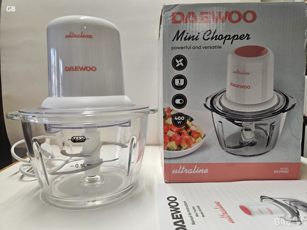 Електрически чопър + ПОДАРЪК кухненско ренде, снимка 1