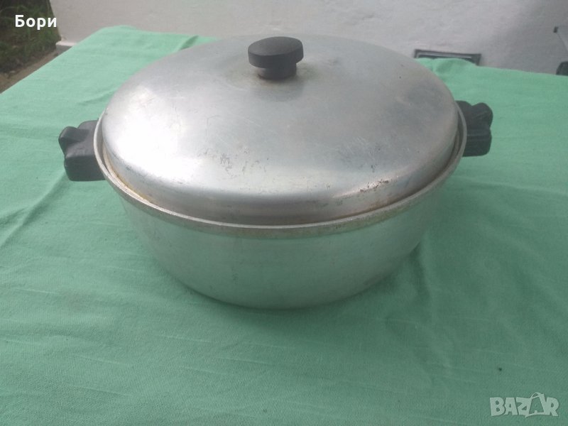 Алуминиев голяма тенджера/тава БДС, снимка 1
