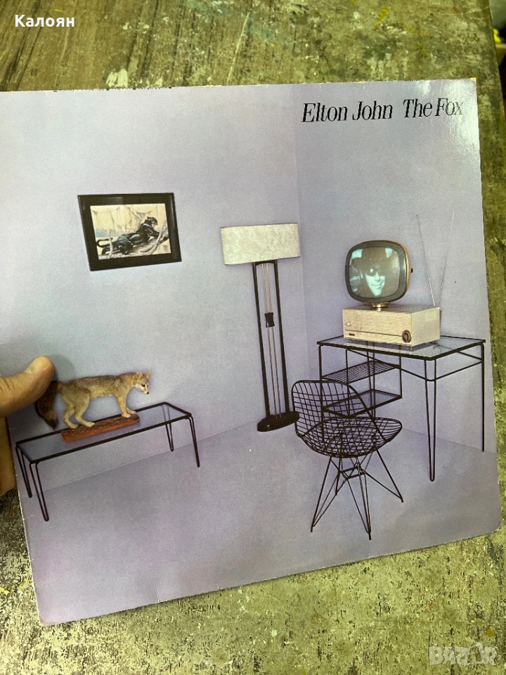 Грамофонна плоча - Elton John - The Fox, снимка 1
