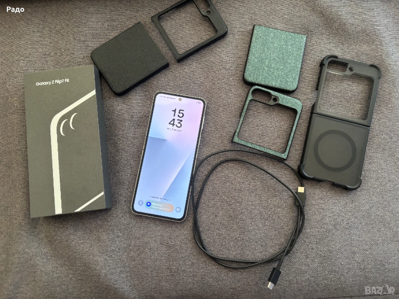 Samsung Z Flip 7 FE 256 GB - 1350 лв. / 690.24, снимка 1