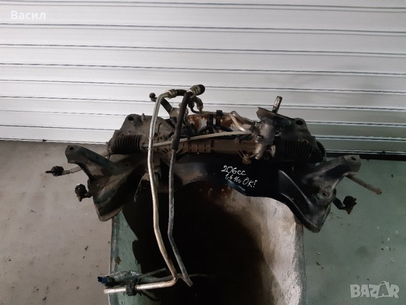 Преден мост Peugeot 206 cc Cabriolet 1.6 16V Пежо 206 Кабрио 1.6 16В pejo, снимка 1