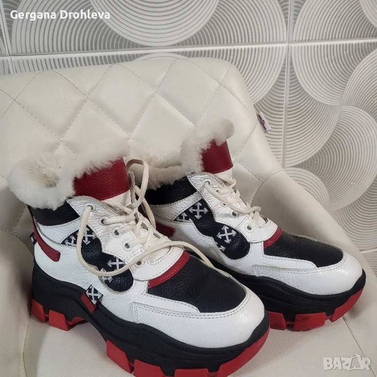 Зимни дамски спортни обувки, снимка 1