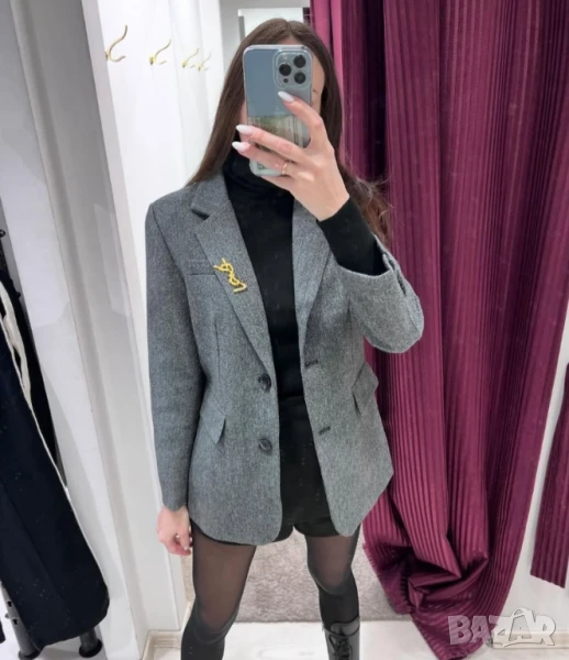 брожка от висококачествена медицинска стомана ysl saint laurent, снимка 1