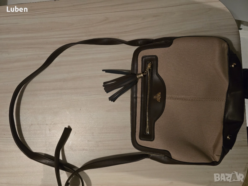 Дамска кожена чанта, снимка 1