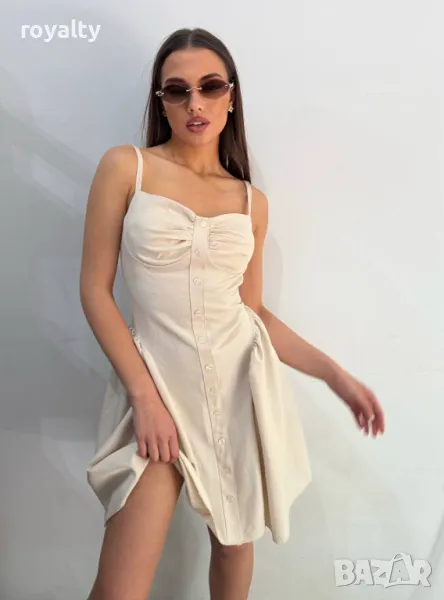 Стилна дамска рокля Различни цветове , снимка 1