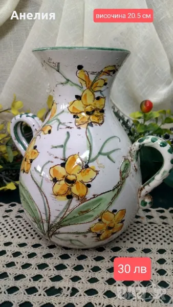 Ваза Амфора внос от Италия , снимка 1