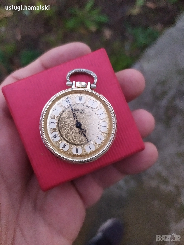 Швейцарски джобен часовник, снимка 1