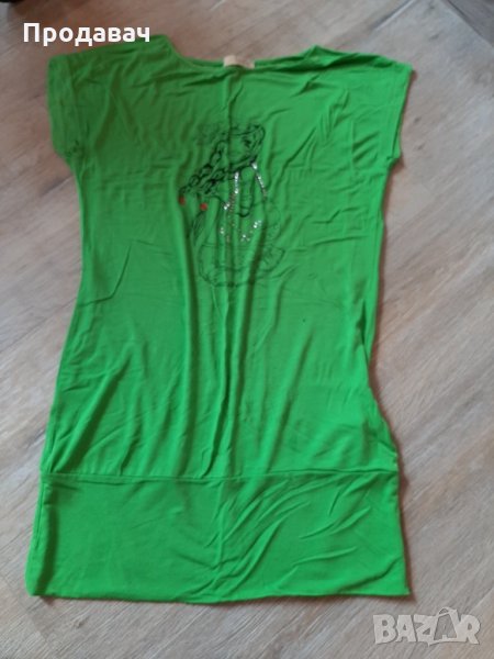Зелена туника , снимка 1