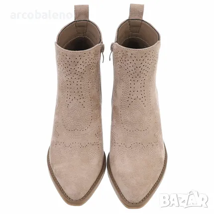 Дамски западни и мотоциклетни ботуши, 4цвята , снимка 5 - Дамски ботуши - 48493638