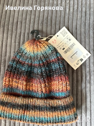 Детска шапка Zara размер 1-3г., снимка 2 - Шапки, шалове и ръкавици - 53021004