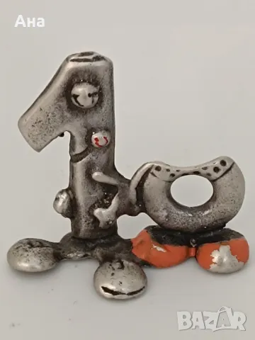 Сребърна фигурка , снимка 3 - Колиета, медальони, синджири - 50348999