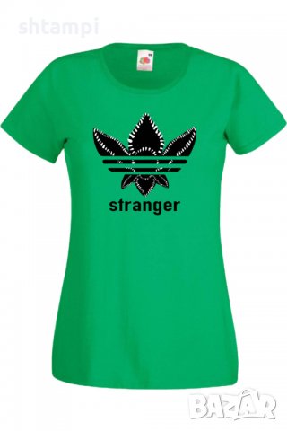 Дамска Тениска Stranger Adidas,Филм,Сериал,адидас,ADIDAS, снимка 7 - Тениски - 37314458