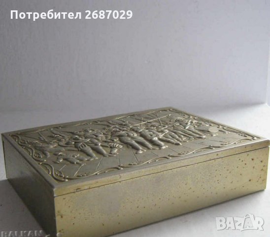 Разни: Нощна стража кутия, пано, Рембранд, метална с червена подплата, морска декорация кораб пано, снимка 4 - Други ценни предмети - 28956564