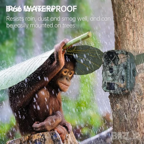 Камера за дива природа Coollia 20MP 1080P HD, снимка 3 - Камери - 50905743