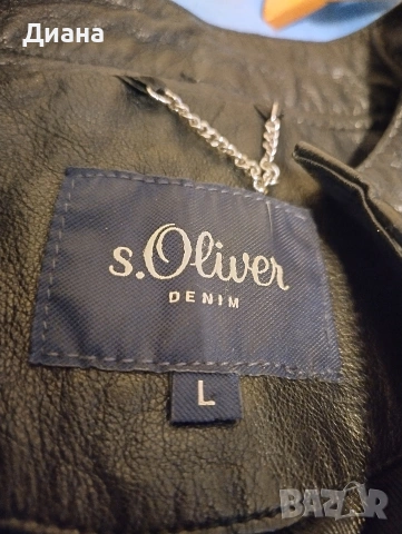 S. Oliver Дамско кожено яке - естест. кожа, снимка 4 - Якета - 53100605