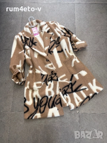 Вълнено палто в 3 цвята , снимка 3 - Палта, манта - 52055592