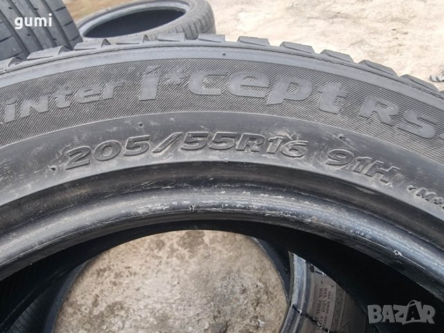 2бр зимни гуми 205/55/16 HANKOOK V322, снимка 4 - Гуми и джанти - 39320439