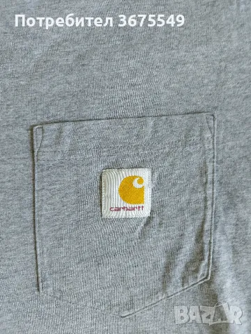 Тениска Carhartt WIP Pocket T-shirt - размер M, снимка 3 - Тениски - 49974644