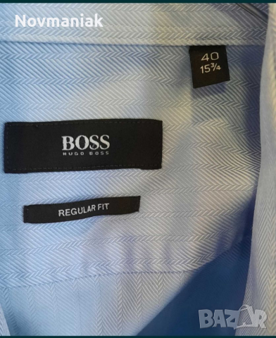 Boss -Regular Fit--Много Запазена, снимка 15 - Ризи - 36434559