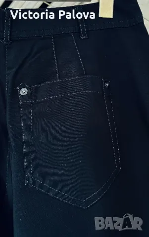 Комфортен черен панталон BIAGGINI Швейцария, снимка 7 - Панталони - 47603290